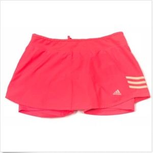 Adidas Response Neon Coral AthleticTennis Skirt